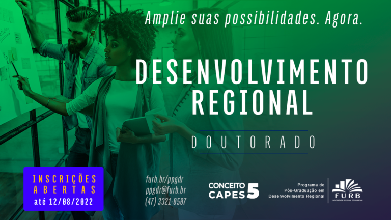 Doutorado Em Desenvolvimento Regional Da Furb Turma